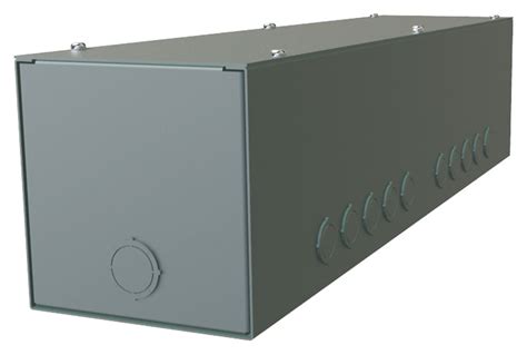 gutter electrical boxes|electrical trough box types.